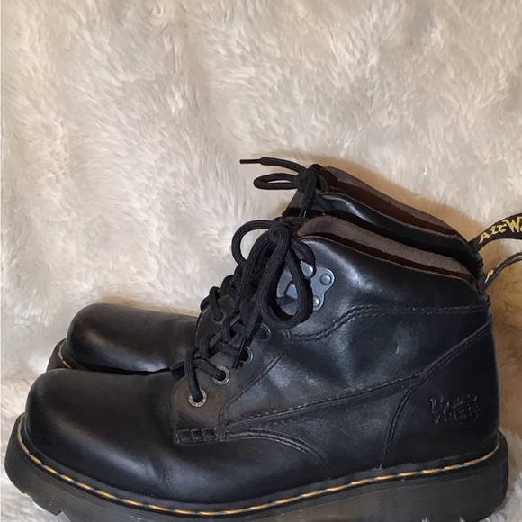 Dr. Martens black leather boots size 11